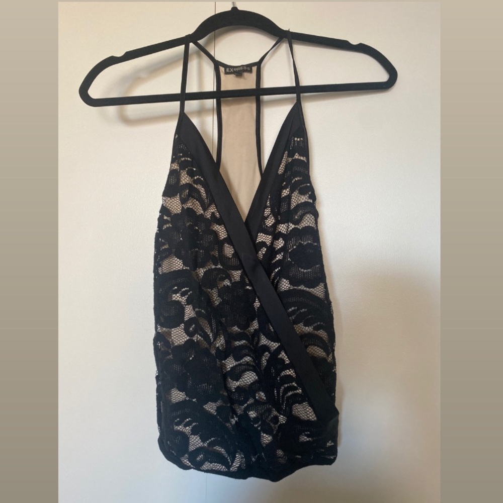 EXPRESS LACE STRAPPY TOP